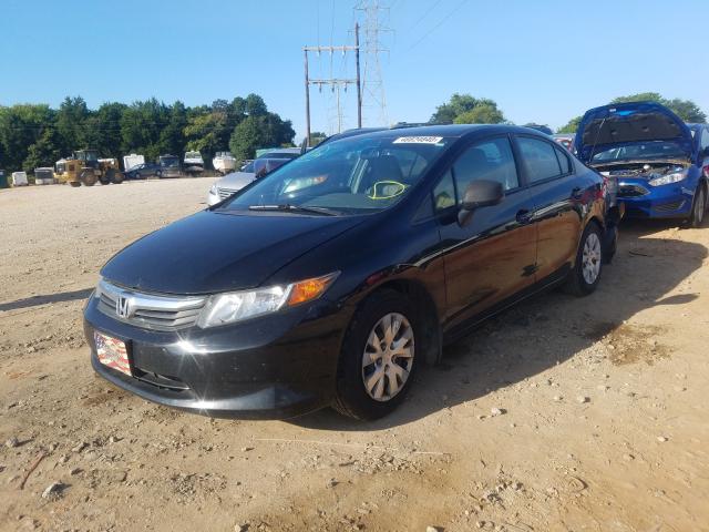 Photo 1 VIN: 19XFB2F56CE102076 - HONDA CIVIC LX 