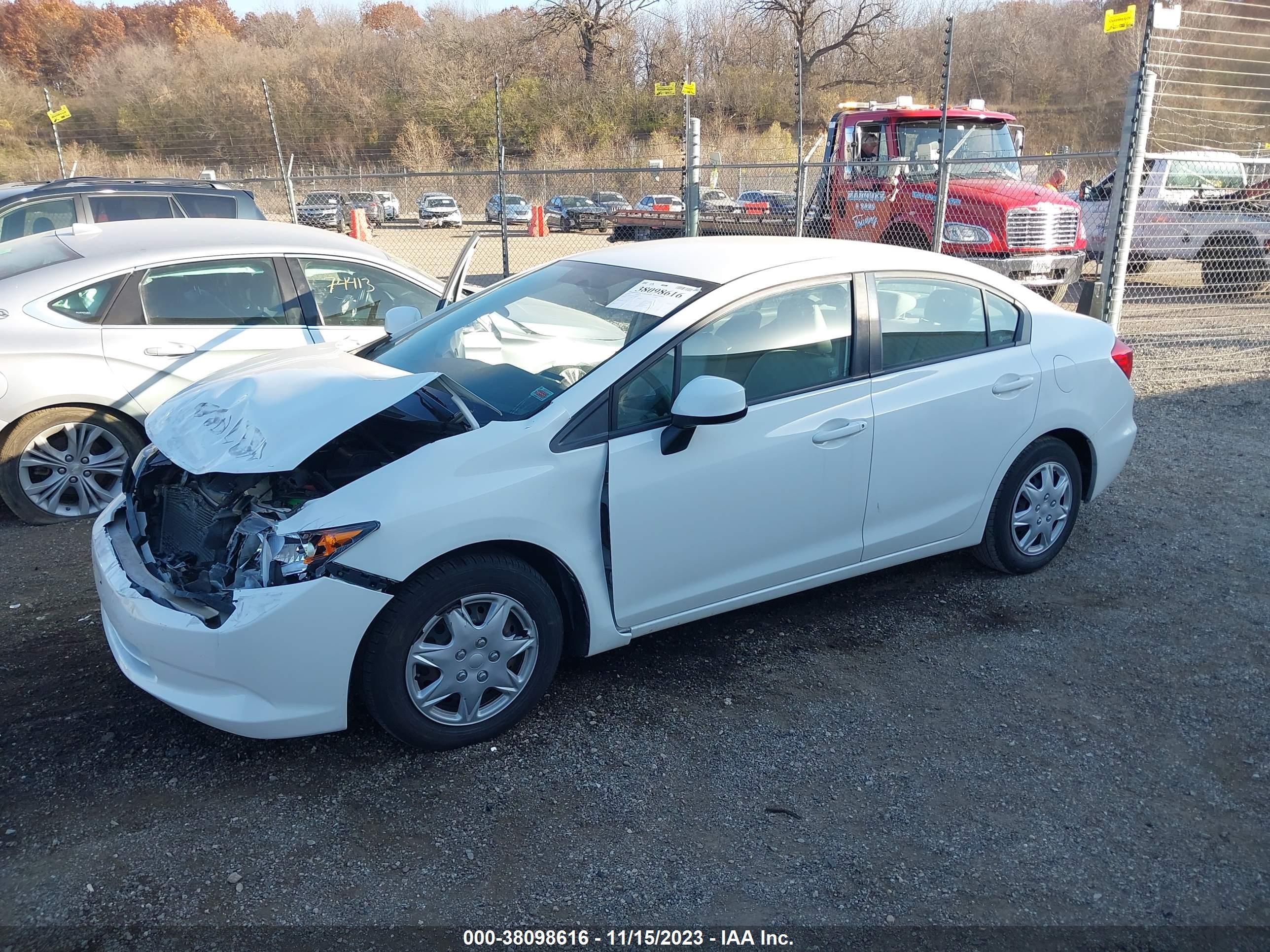 Photo 1 VIN: 19XFB2F56CE304822 - HONDA CIVIC 