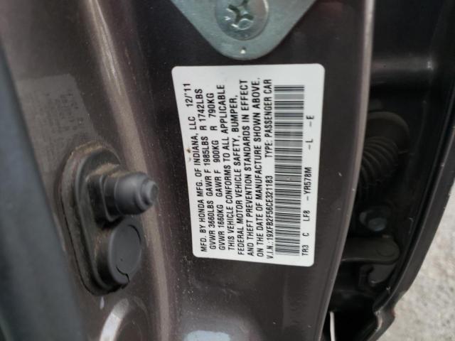 Photo 11 VIN: 19XFB2F56CE321183 - HONDA CIVIC 