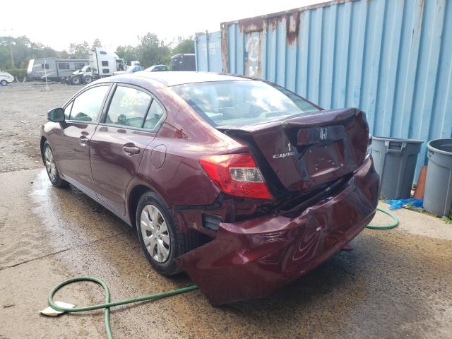 Photo 2 VIN: 19XFB2F56CE334077 - HONDA CIVIC LX 