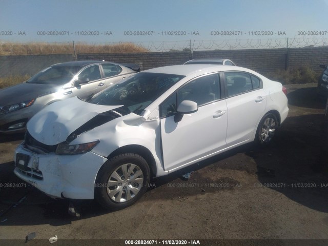 Photo 1 VIN: 19XFB2F56CE345497 - HONDA CIVIC SDN 