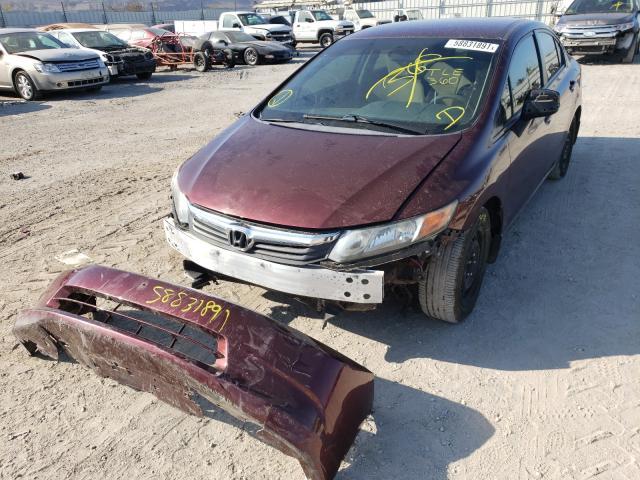 Photo 1 VIN: 19XFB2F56CE358685 - HONDA CIVIC LX 