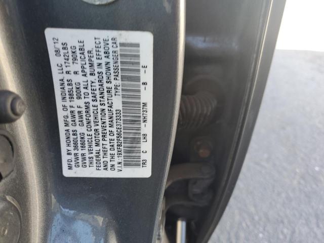 Photo 11 VIN: 19XFB2F56CE373333 - HONDA CIVIC 