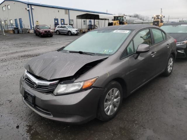 Photo 1 VIN: 19XFB2F56CE383408 - HONDA CIVIC LX 