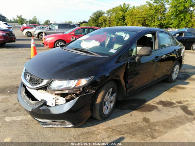 Photo 1 VIN: 19XFB2F56DE016820 - HONDA CIVIC SDN 