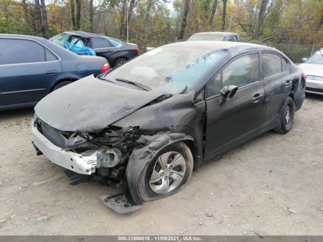 Photo 1 VIN: 19XFB2F56DE017403 - HONDA CIVIC SDN 