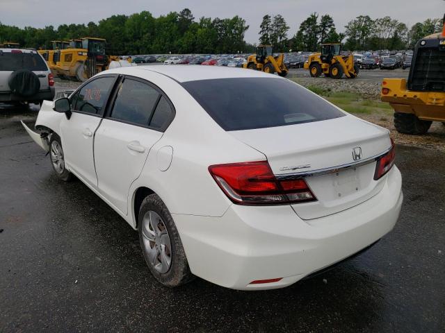 Photo 2 VIN: 19XFB2F56DE040843 - HONDA CIVIC LX 