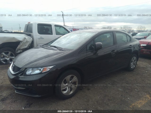 Photo 1 VIN: 19XFB2F56DE058971 - HONDA CIVIC SDN 