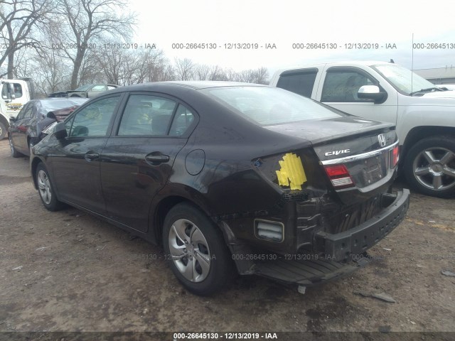 Photo 2 VIN: 19XFB2F56DE058971 - HONDA CIVIC SDN 