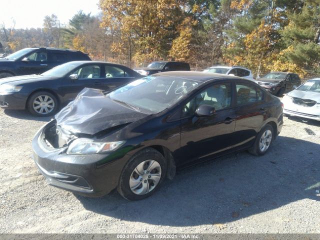 Photo 1 VIN: 19XFB2F56DE072871 - HONDA CIVIC SDN 