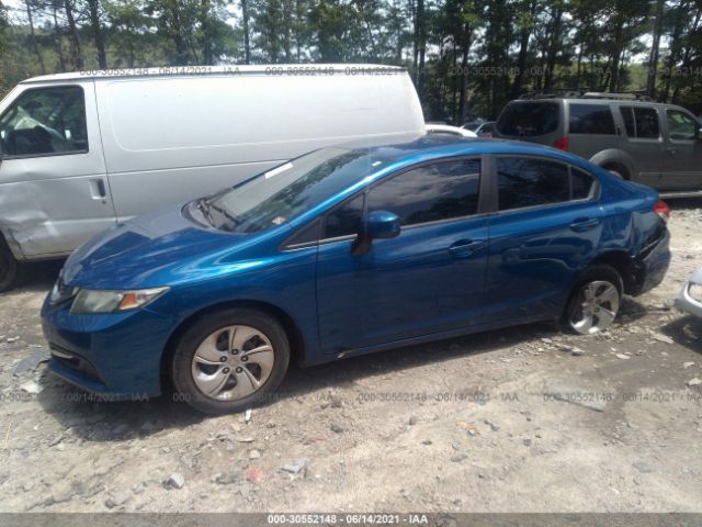 Photo 1 VIN: 19XFB2F56DE072952 - HONDA CIVIC SDN 