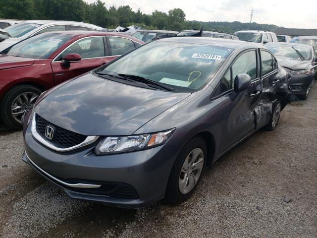 Photo 1 VIN: 19XFB2F56DE074734 - HONDA CIVIC LX 