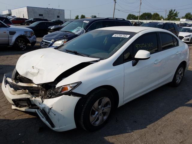 Photo 1 VIN: 19XFB2F56DE081036 - HONDA CIVIC LX 