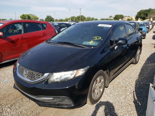 Photo 1 VIN: 19XFB2F56DE081800 - HONDA CIVIC LX 