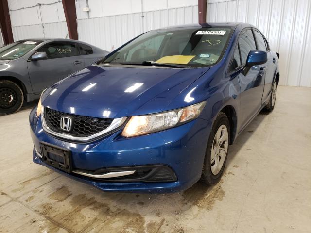 Photo 1 VIN: 19XFB2F56DE086754 - HONDA CIVIC LX 