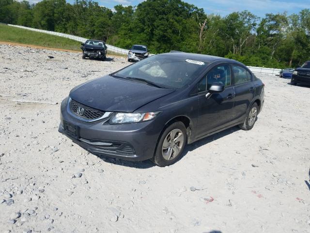 Photo 1 VIN: 19XFB2F56DE087449 - HONDA CIVIC LX 