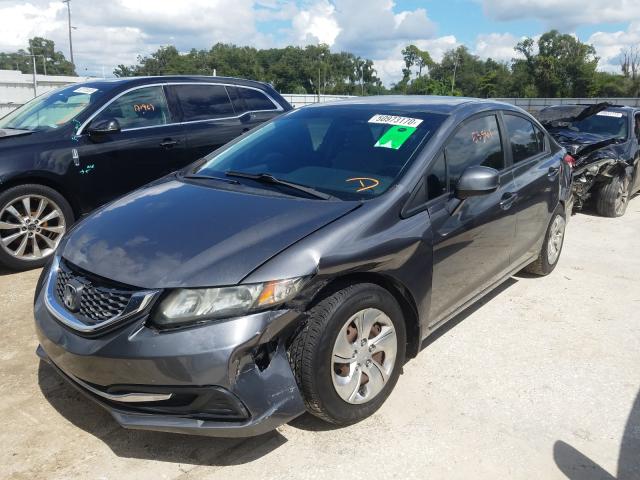 Photo 1 VIN: 19XFB2F56DE096300 - HONDA CIVIC LX 