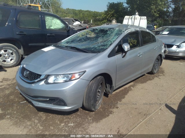 Photo 1 VIN: 19XFB2F56DE097799 - HONDA CIVIC SDN 