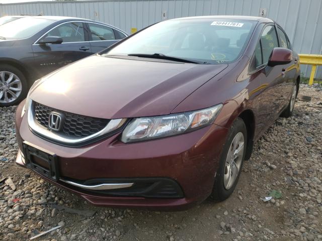 Photo 1 VIN: 19XFB2F56DE100295 - HONDA CIVIC LX 