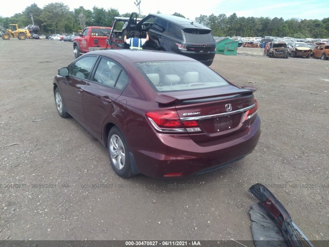 Photo 2 VIN: 19XFB2F56DE214362 - HONDA CIVIC SDN 