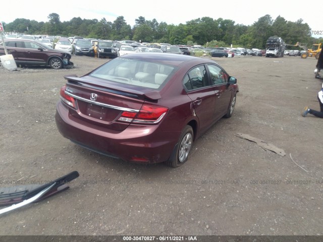 Photo 3 VIN: 19XFB2F56DE214362 - HONDA CIVIC SDN 