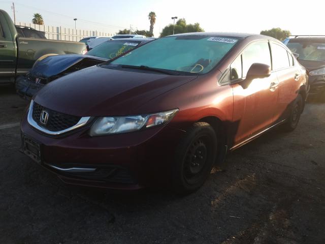 Photo 1 VIN: 19XFB2F56DE236751 - HONDA CIVIC LX 