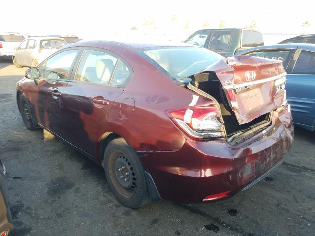 Photo 2 VIN: 19XFB2F56DE236751 - HONDA CIVIC LX 