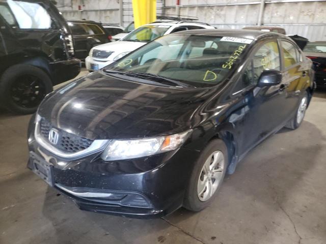 Photo 1 VIN: 19XFB2F56DE265070 - HONDA CIVIC LX 