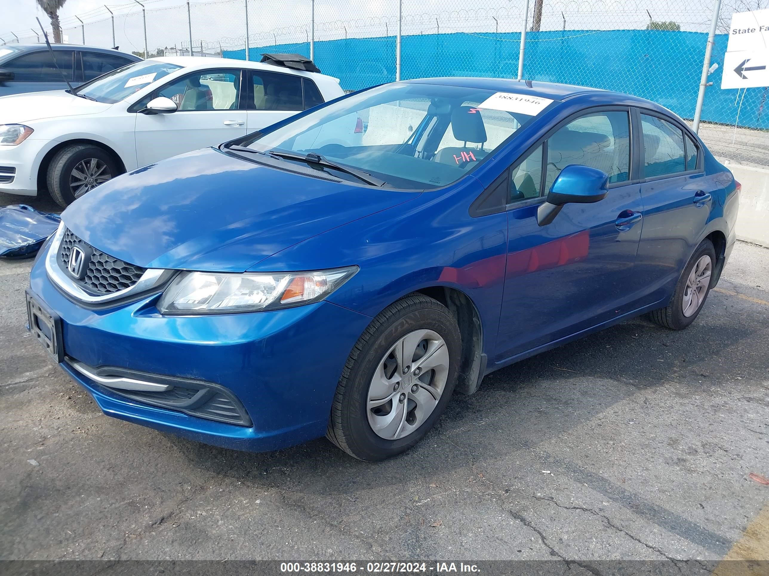 Photo 1 VIN: 19XFB2F56DE289918 - HONDA CIVIC 