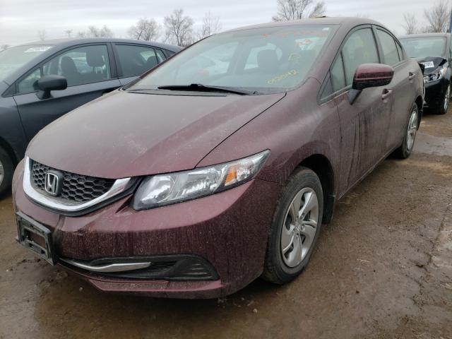 Photo 1 VIN: 19XFB2F56EE012042 - HONDA CIVIC LX 