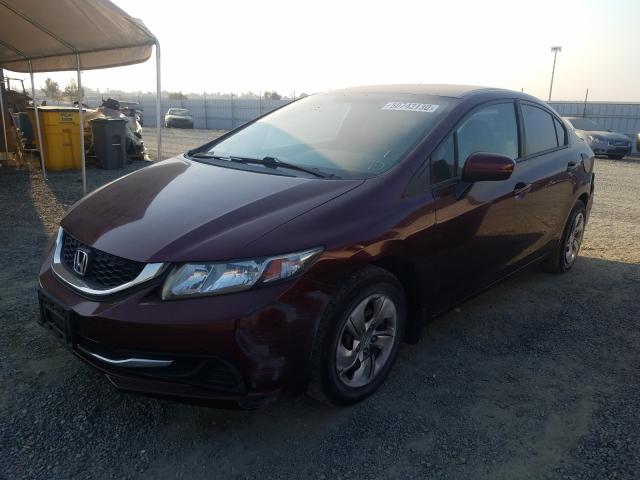 Photo 1 VIN: 19XFB2F56EE017838 - HONDA CIVIC LX 