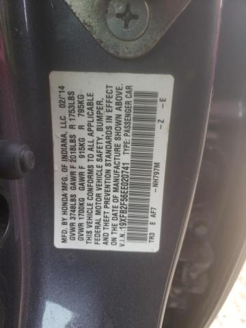 Photo 9 VIN: 19XFB2F56EE020741 - HONDA CIVIC LX 