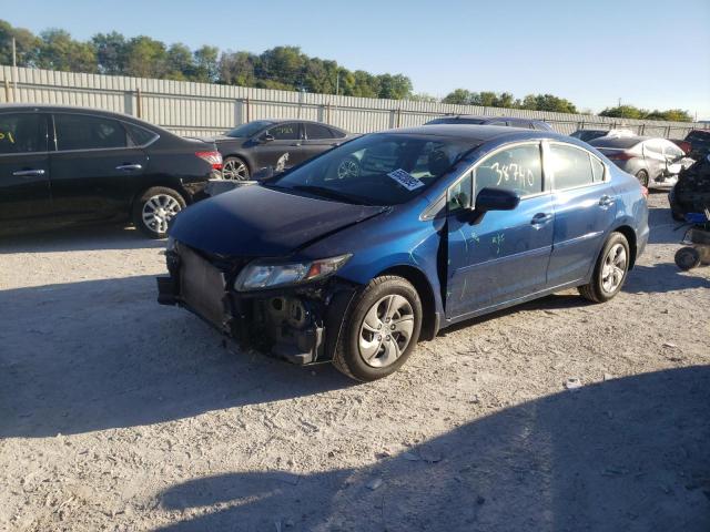 Photo 1 VIN: 19XFB2F56EE033439 - HONDA CIVIC LX 