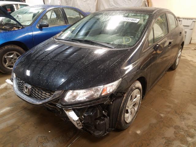 Photo 1 VIN: 19XFB2F56EE051228 - HONDA CIVIC LX 