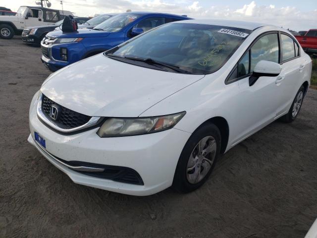 Photo 1 VIN: 19XFB2F56EE060205 - HONDA CIVIC LX 