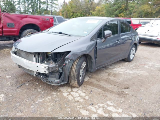 Photo 1 VIN: 19XFB2F56EE076467 - HONDA CIVIC SEDAN 