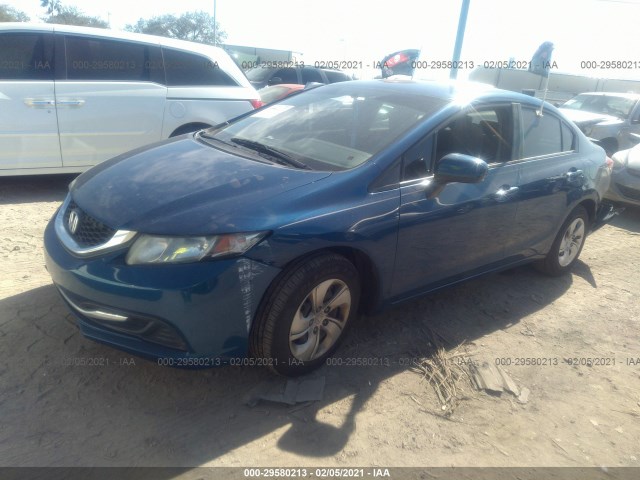 Photo 1 VIN: 19XFB2F56EE077697 - HONDA CIVIC SEDAN 