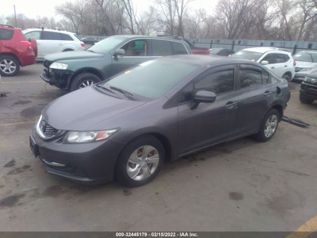 Photo 1 VIN: 19XFB2F56EE212578 - HONDA CIVIC SEDAN 