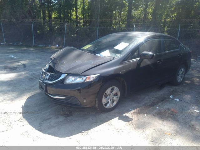 Photo 1 VIN: 19XFB2F56EE217683 - HONDA CIVIC SEDAN 