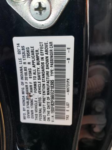 Photo 11 VIN: 19XFB2F56EE218395 - HONDA CIVIC LX 