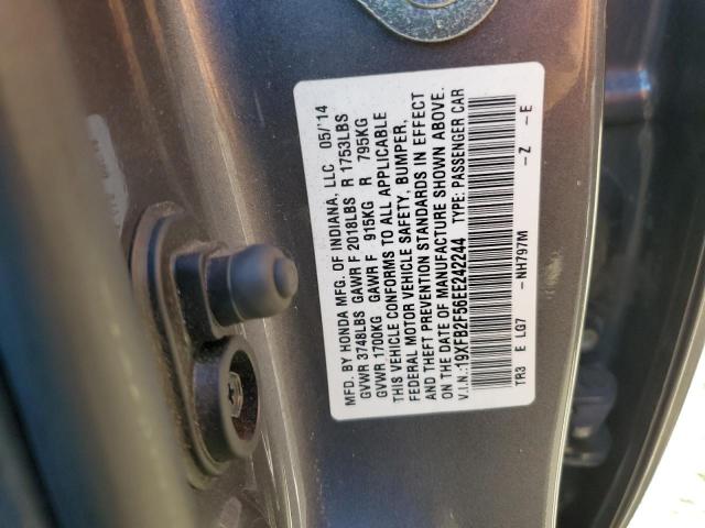 Photo 12 VIN: 19XFB2F56EE242244 - HONDA CIVIC LX 