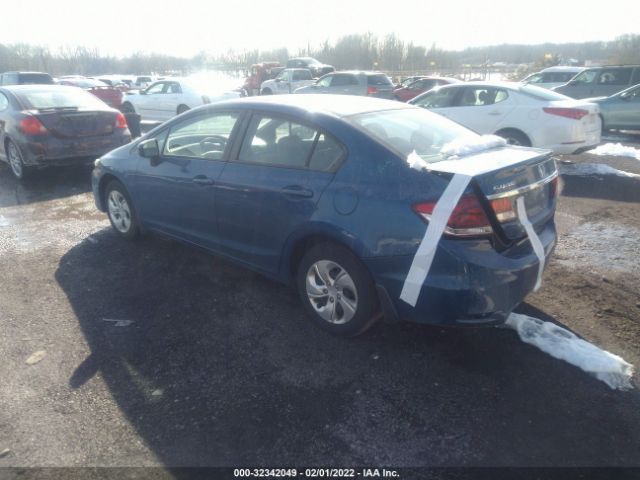 Photo 2 VIN: 19XFB2F56EE270691 - HONDA CIVIC SEDAN 