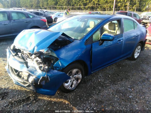 Photo 1 VIN: 19XFB2F56EE274661 - HONDA CIVIC SEDAN 