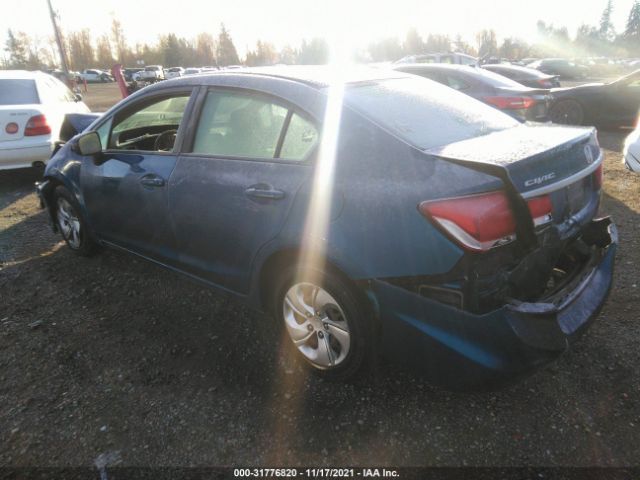 Photo 2 VIN: 19XFB2F56EE274661 - HONDA CIVIC SEDAN 