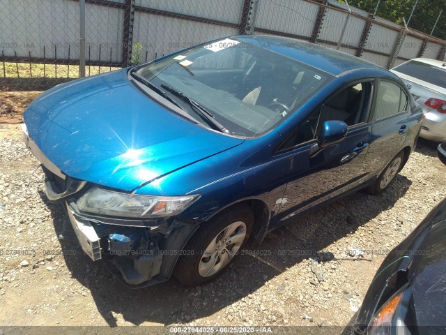 Photo 1 VIN: 19XFB2F56FE001205 - HONDA CIVIC SEDAN 