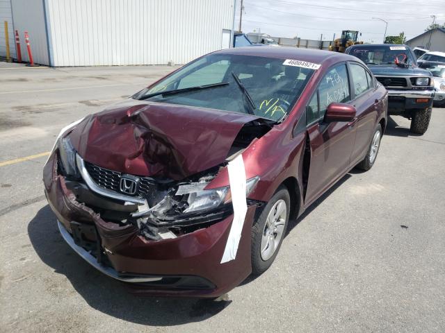 Photo 1 VIN: 19XFB2F56FE009496 - HONDA CIVIC LX 