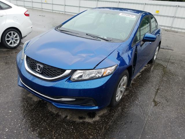 Photo 1 VIN: 19XFB2F56FE045527 - HONDA CIVIC LX 