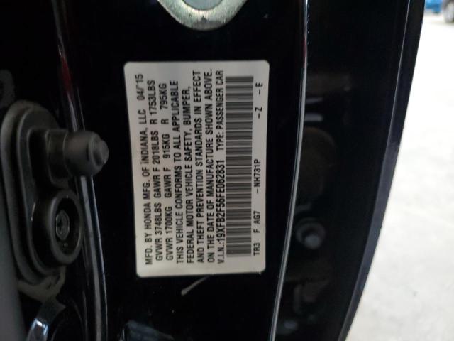 Photo 11 VIN: 19XFB2F56FE062831 - HONDA CIVIC LX 