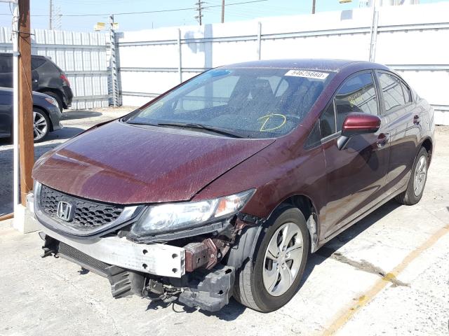 Photo 1 VIN: 19XFB2F56FE074610 - HONDA CIVIC LX 