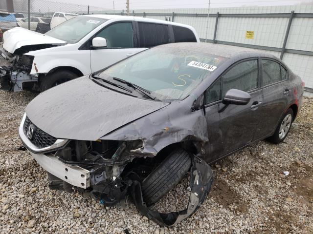 Photo 1 VIN: 19XFB2F56FE076339 - HONDA CIVIC LX 